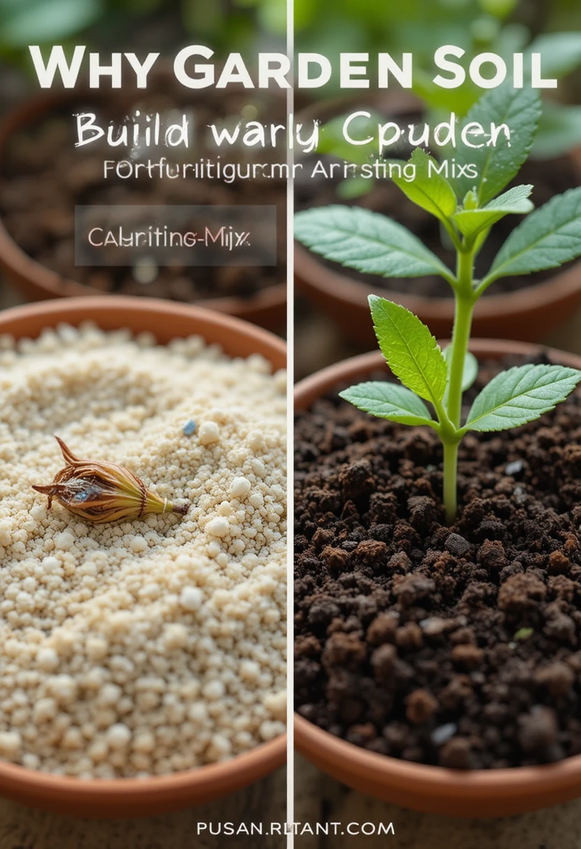 Why Garden Soil Doesn't Belong in a Pot