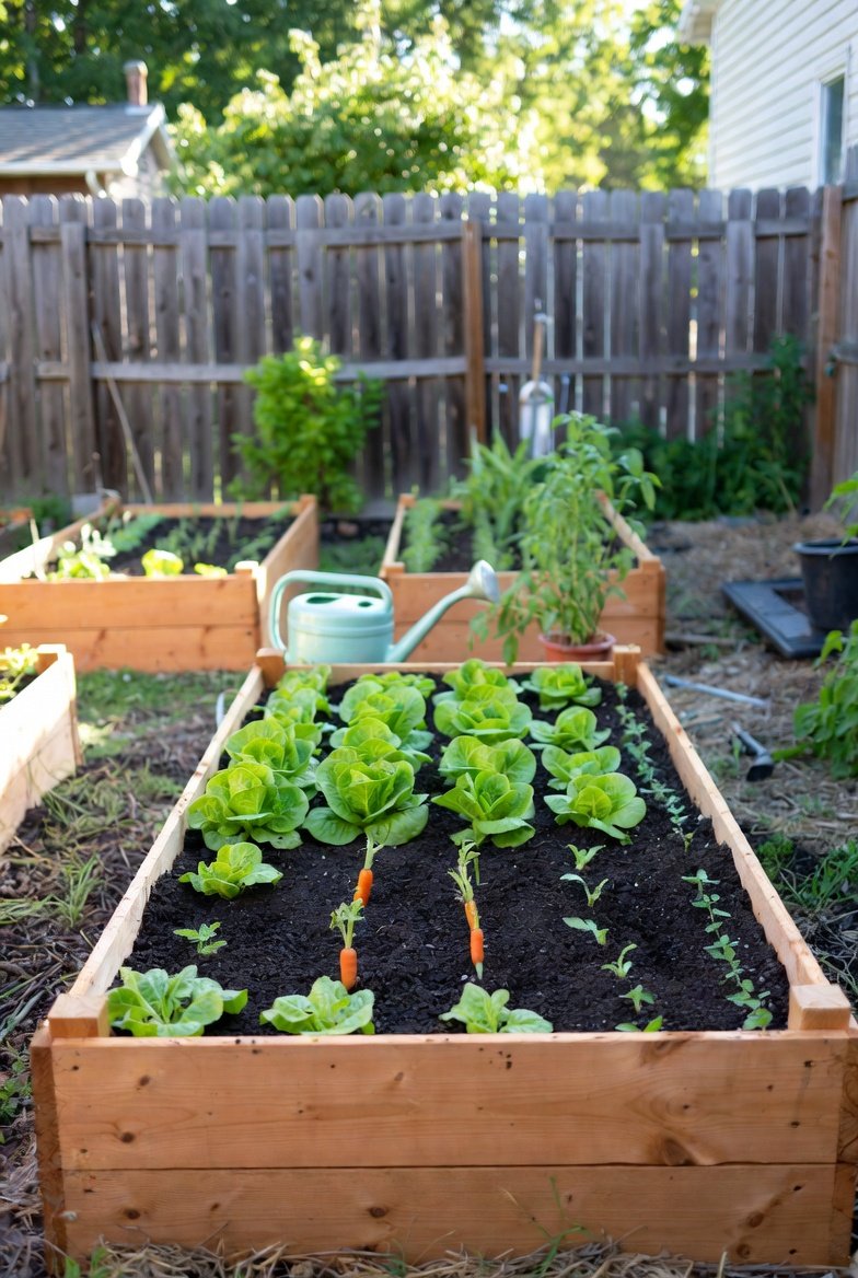 The Classic 4x8 Raised Bed Layout