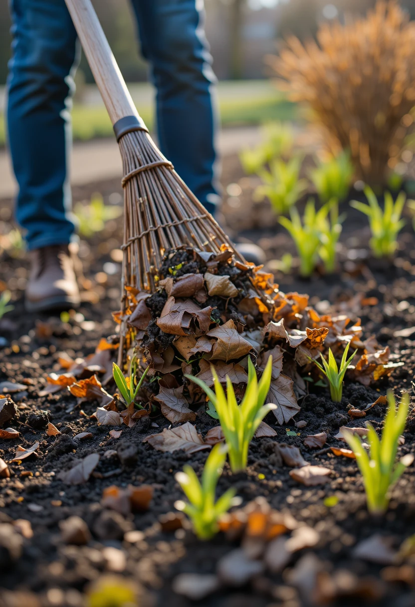 Clean Up Winter Debris First
