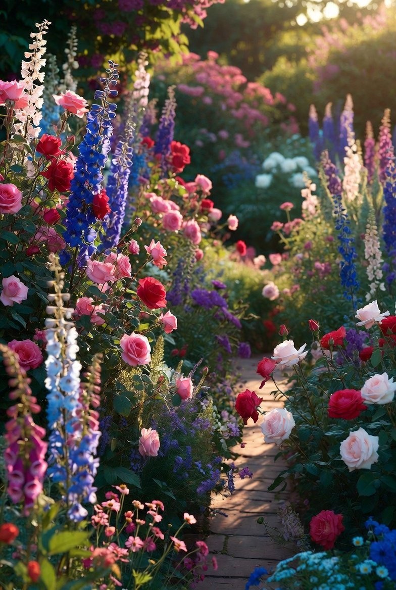 The Classic Cottage-Style Flower Border