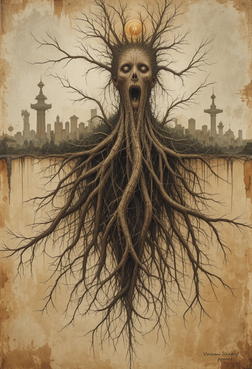 Fill In Around the Roots