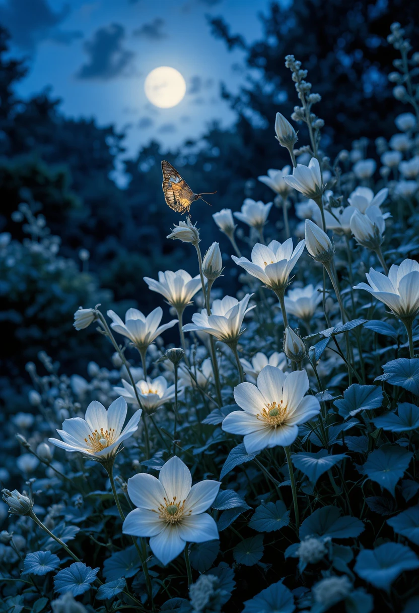 Add a Moon Garden Corner for Night Pollinators