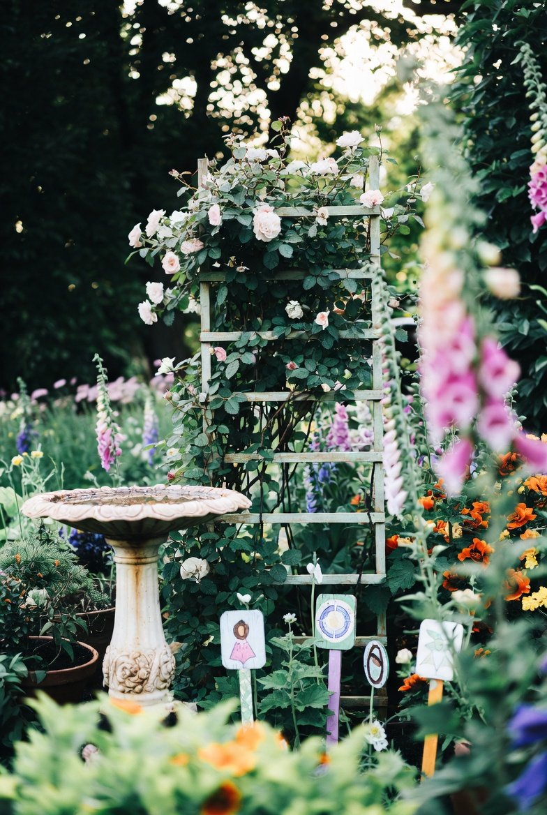 Add Whimsical (or Formal) Garden Décor