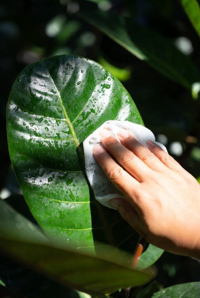 Clean the Leaves Regularly
