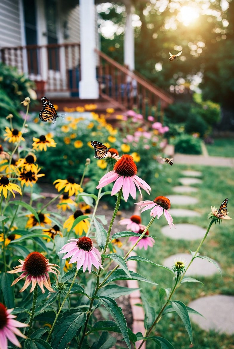 A Butterfly and Pollinator Garden