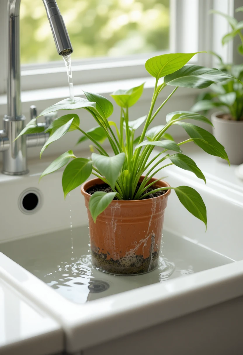 Try Bottom-Watering for Sensitive Plants