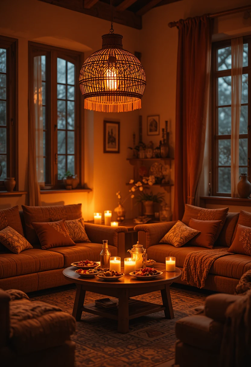 Add Warm, Low Lighting