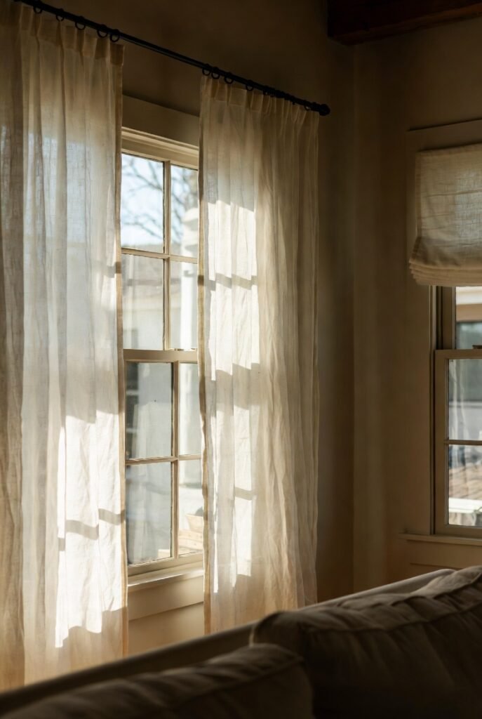 Choose Simple, Natural Window Treatments