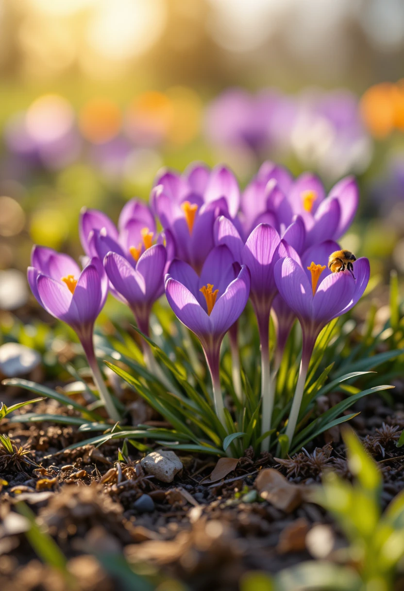 Crocus — Early Color and an Early Pollinator Lifeline