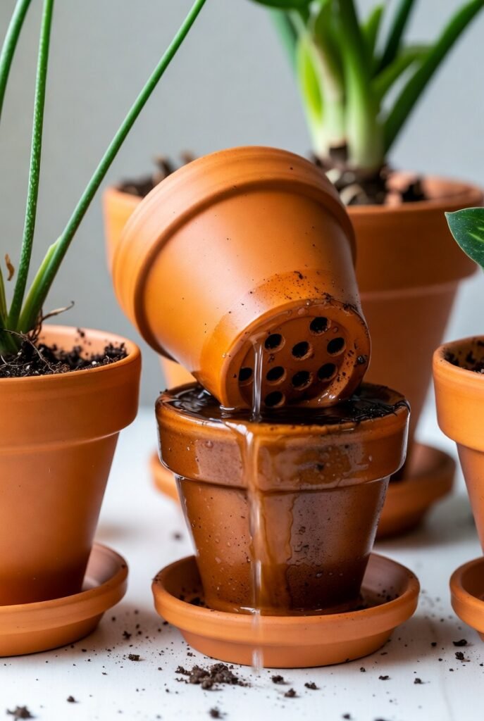 Always Use Pots With Drainage Holes