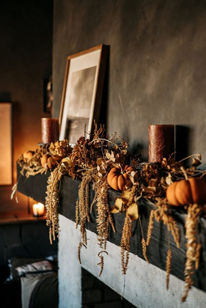 Build a Layered, Natural Mantel