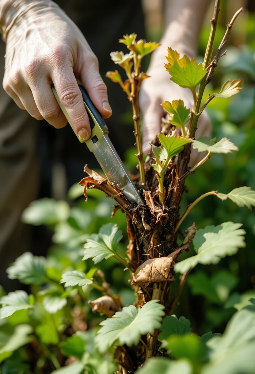 Remove Dead and Diseased Plant Material