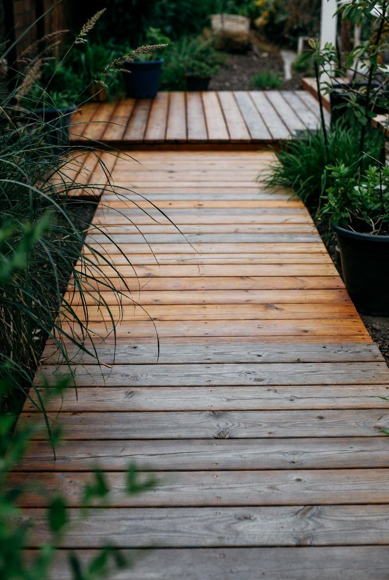 Repurposed Decking Boards