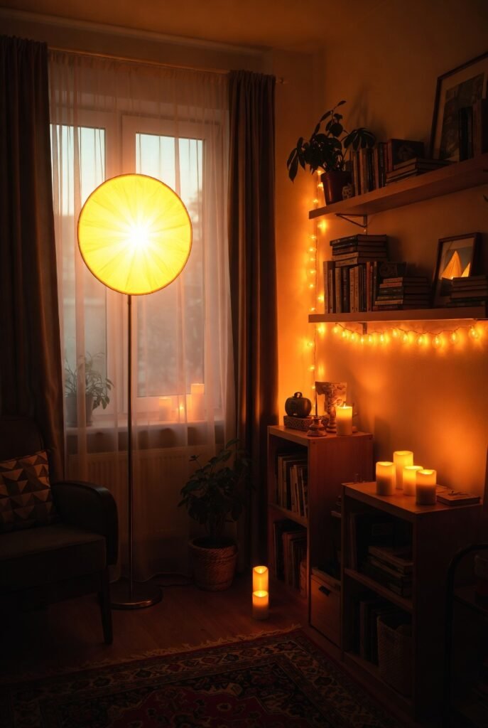 Add Warm, Layered Lighting