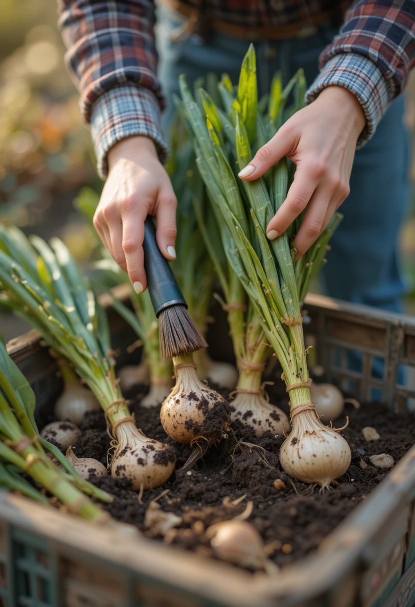 Dig Up and Store Tender Bulbs