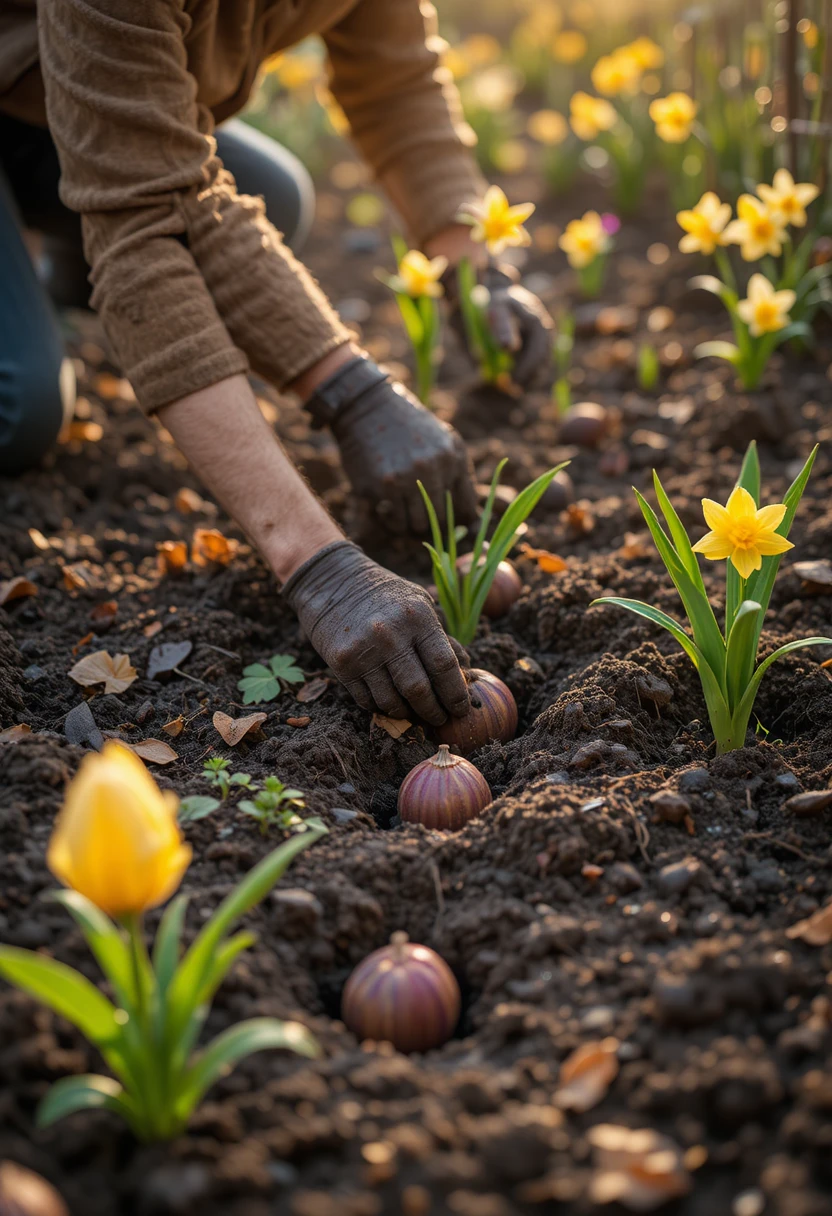 Plant Spring-Blooming Bulbs Before the Ground Freezes