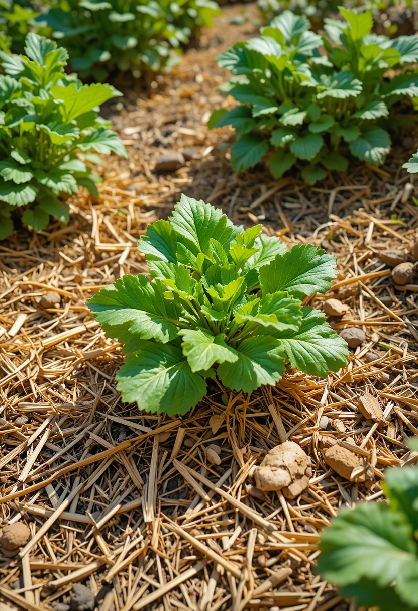 Mulch to Conserve Water and Cool the Soil