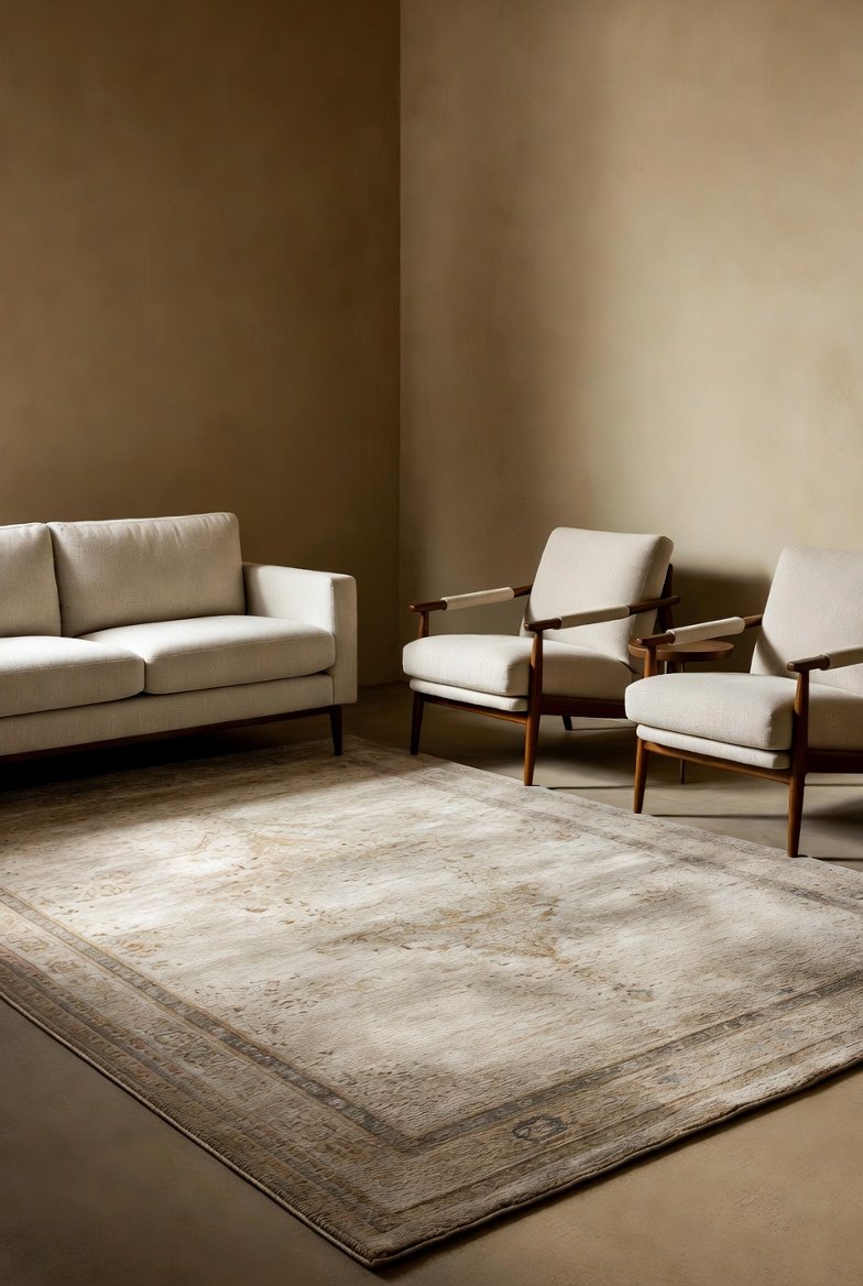 Use a Rug That's Actually Big Enough