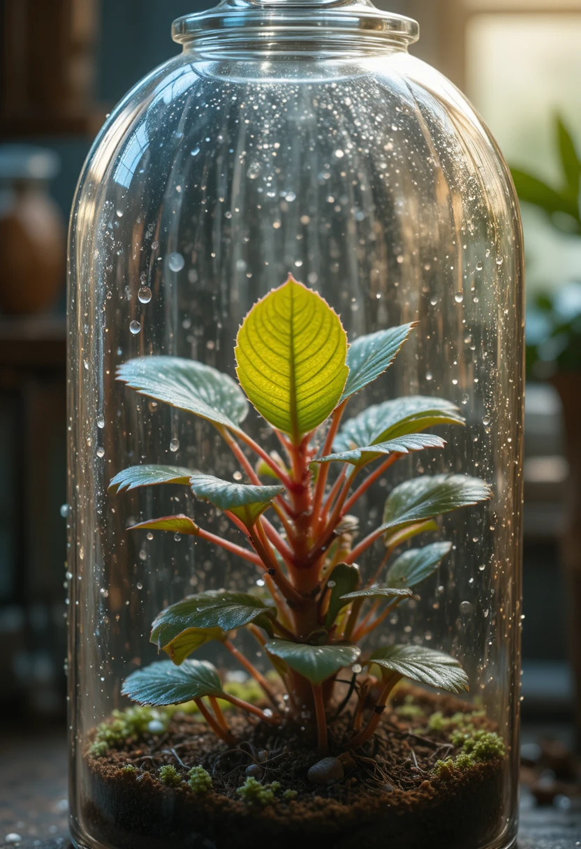 Use a Mini Greenhouse or Cloche for Especially Sensitive Plants