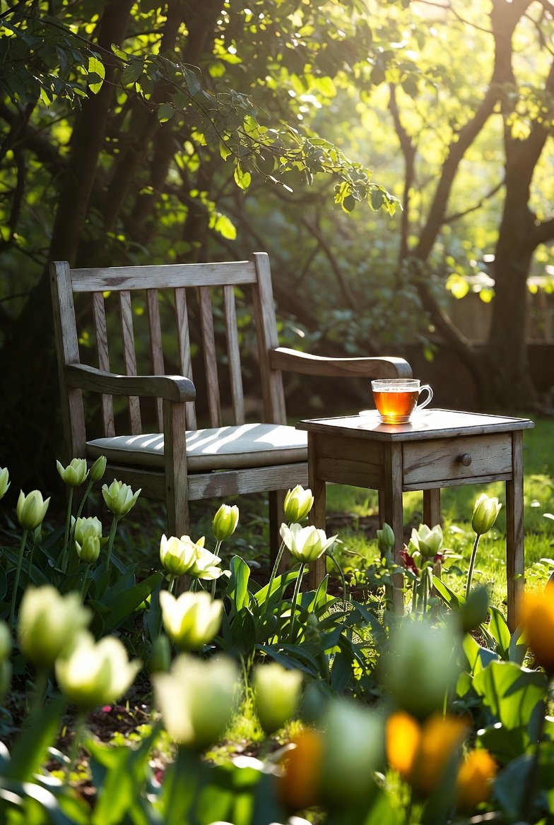 Add a Small Bench or Seat