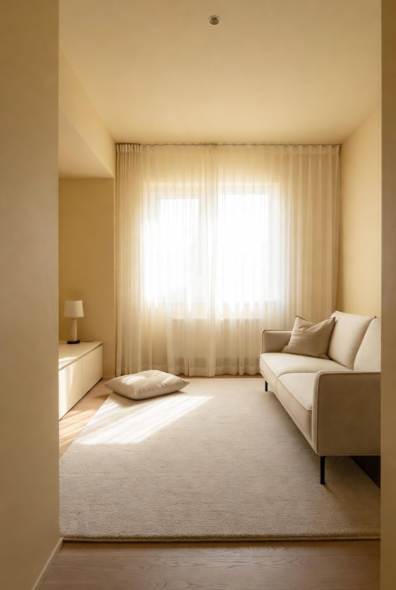 Create Zones With Large-Format Flooring or Rugs