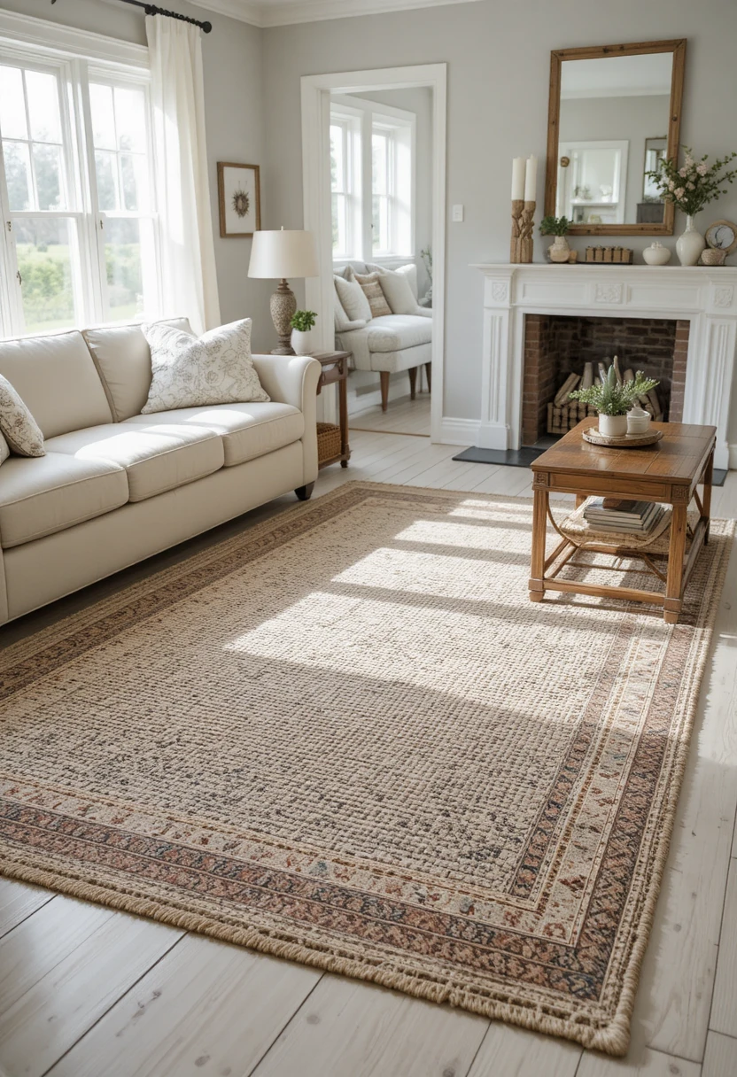 Layer Textured Area Rugs