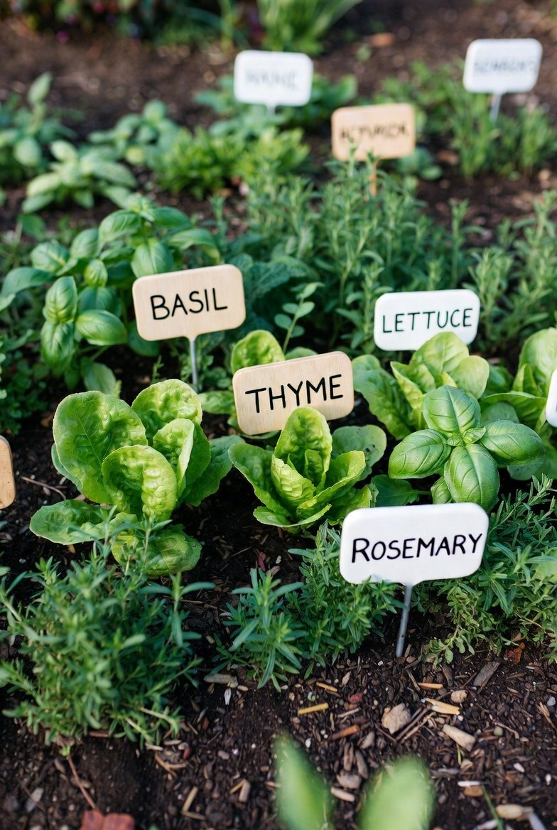 Use Plant Markers to Track What's Growing Where
