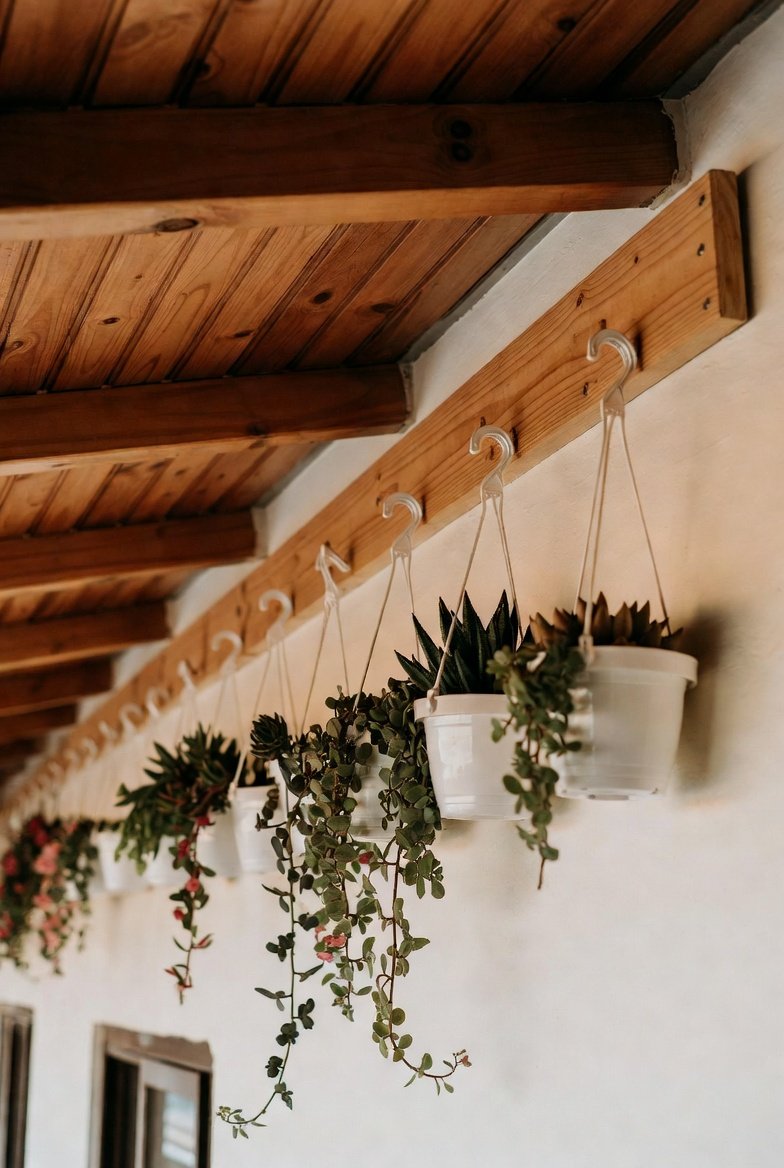 Use Plant Hooks for Every Inch of Vertical Space