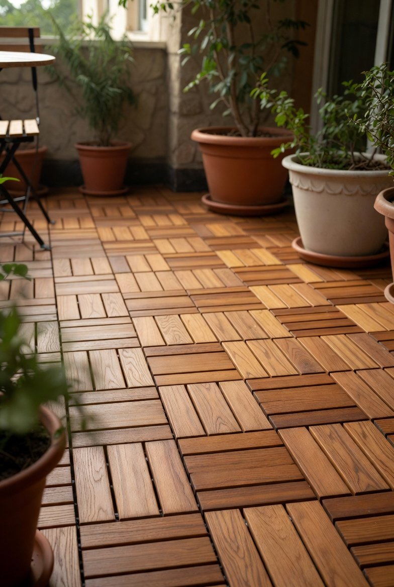 Finish the Floor With Balcony-Friendly Tiles