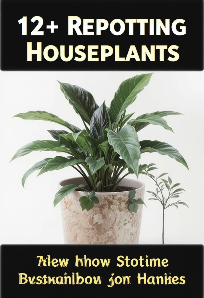 12+ Repotting Houseplants