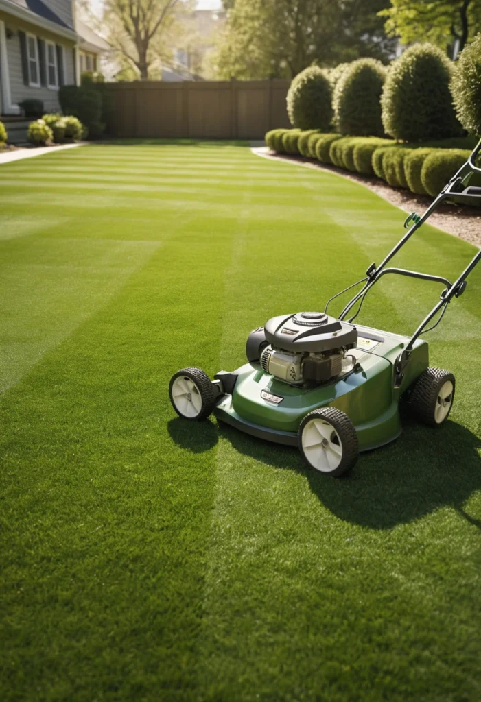 Mow at the Right Height (and Don't Rush the First Cut)