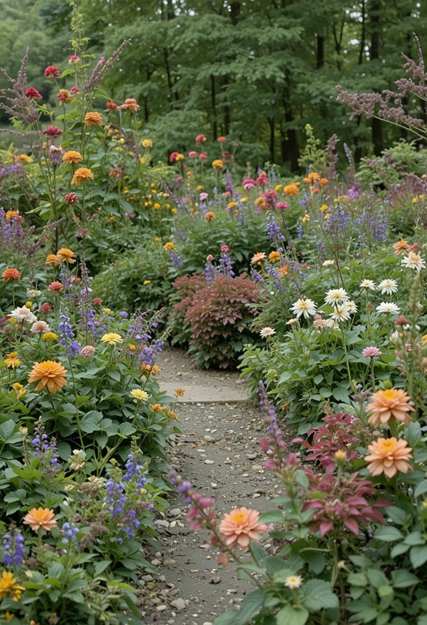 12+ Perennial Flower Garden Design Ideas