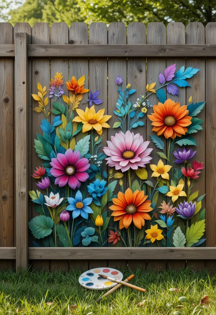 Painted Murals or Stencil Patterns