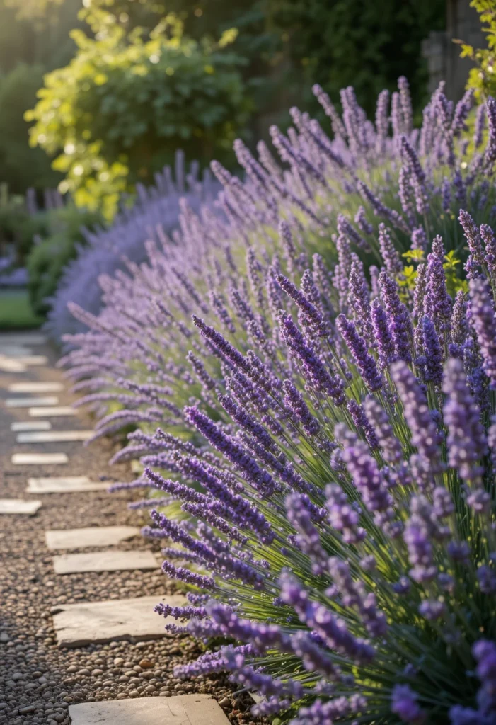 Add Fragrant Lavender Borders
