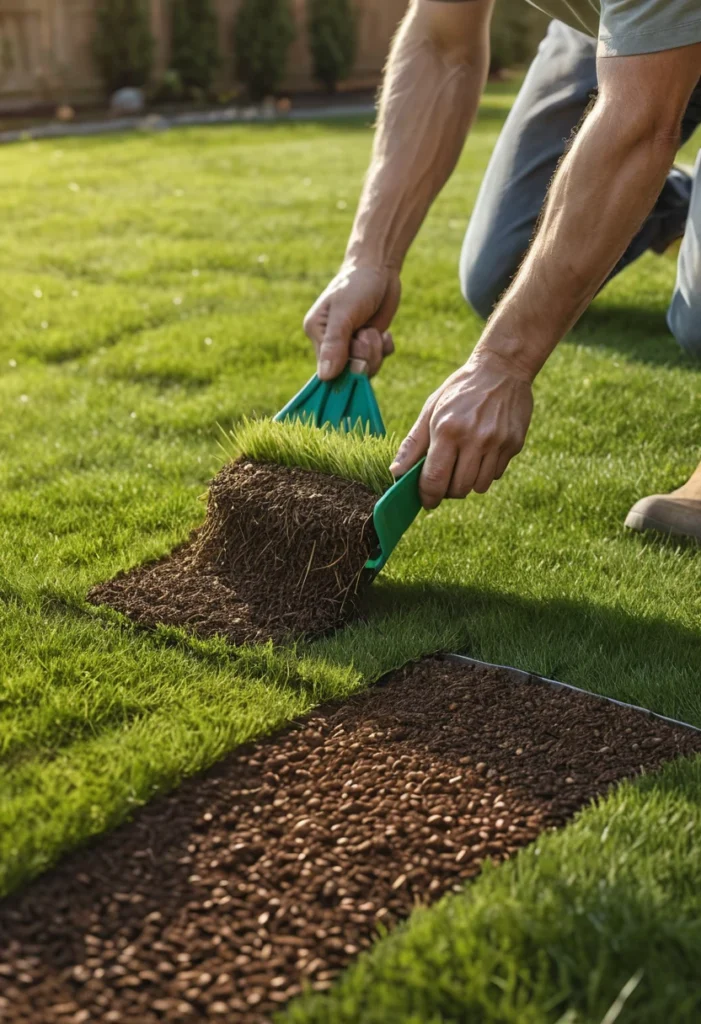 Overseed Bare or Thin Patches