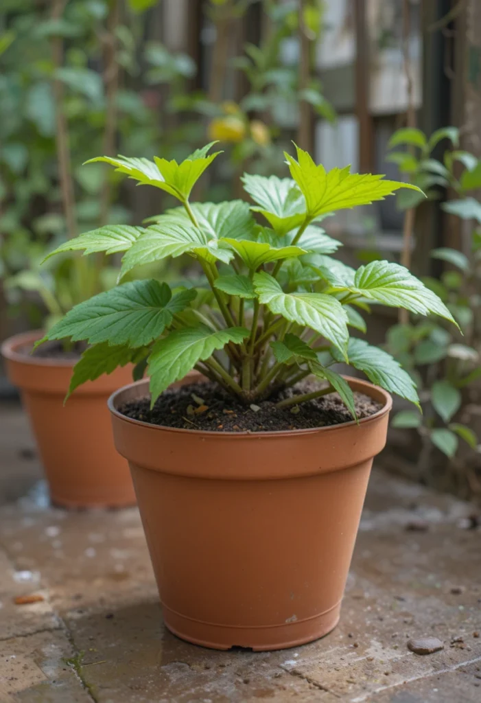  Go Easy After Repotting