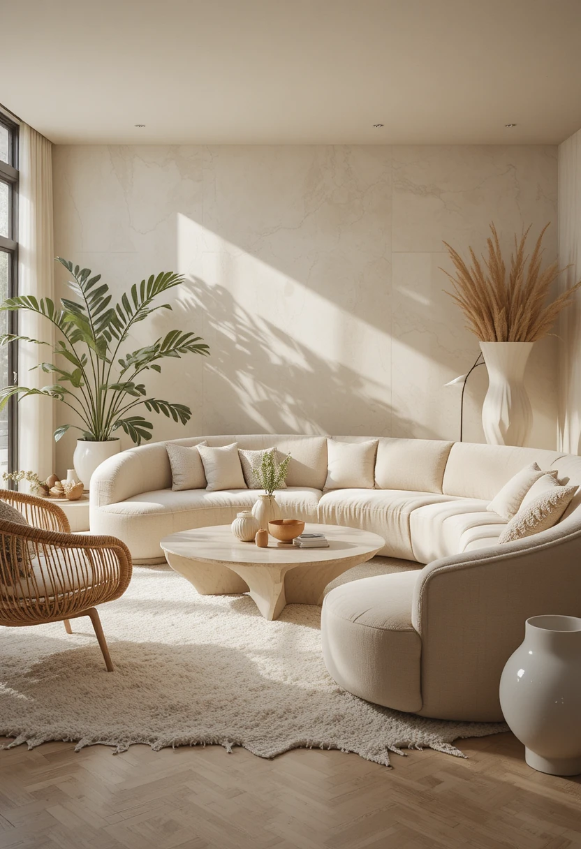 Curved, Organic Furniture