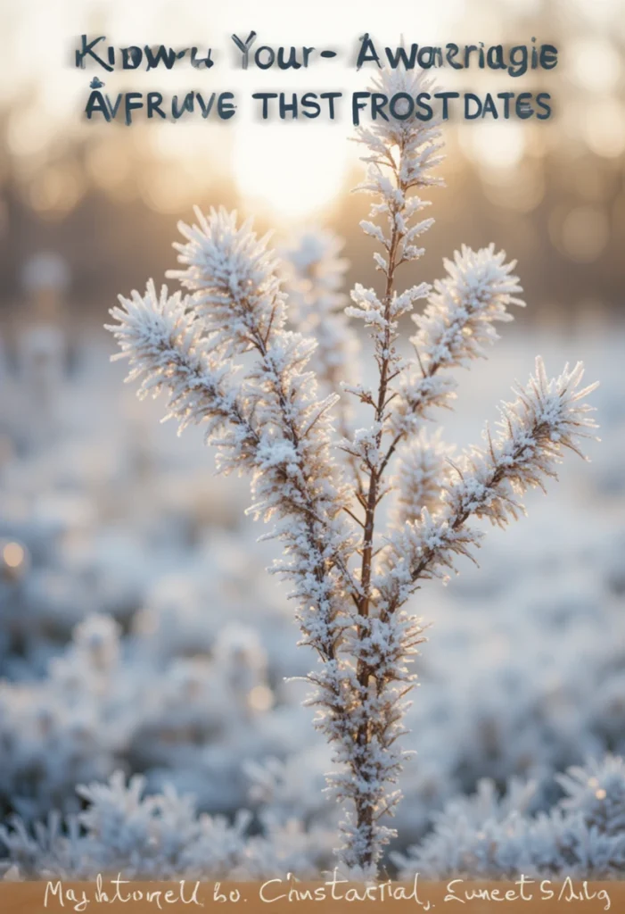 Know Your Average Frost Dates