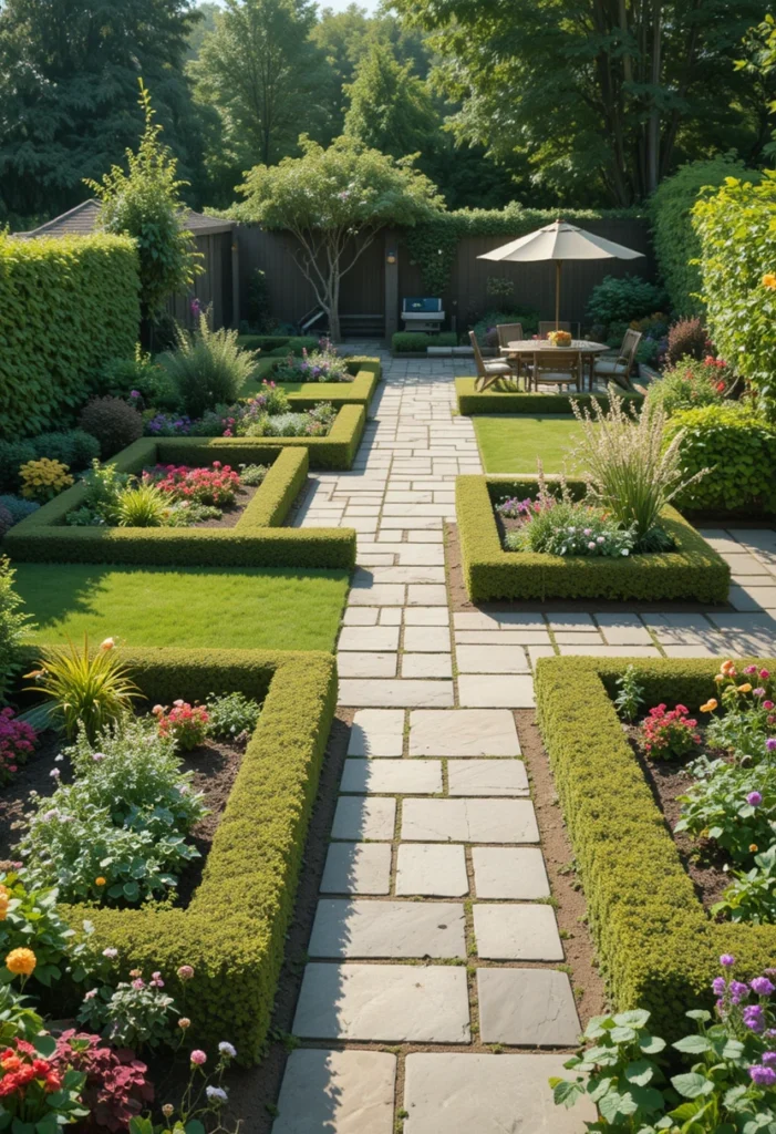 Break a Large Yard Into Smaller Garden Zones