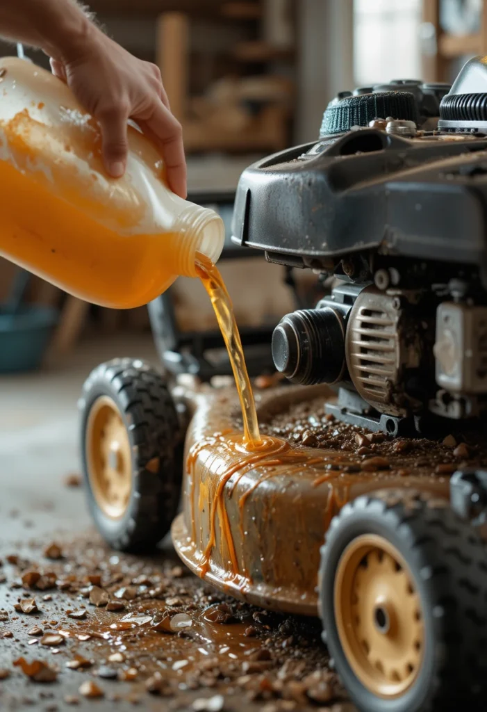 Drain Fuel From Power Equipment