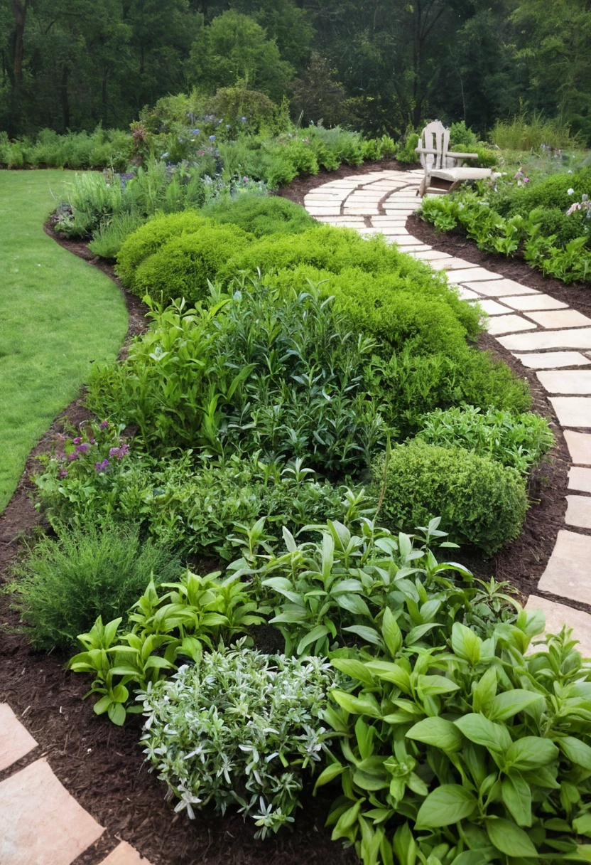 A Tea Herb Garden
