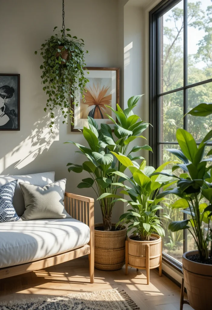 Bring the Outdoors In With Plants and Natural Light