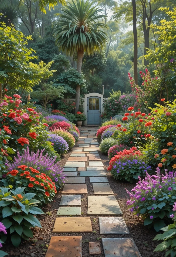 Use Color Rhythm to Guide the Eye Through the Garden