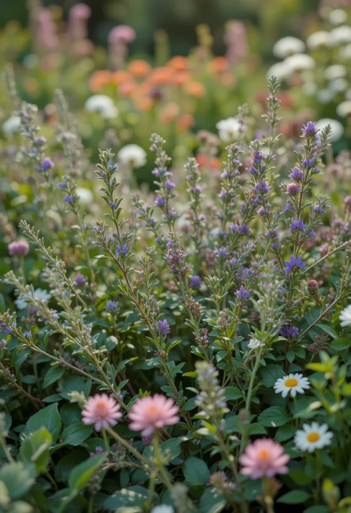Tuck Herbs and Edibles Right in Among the Flowers
