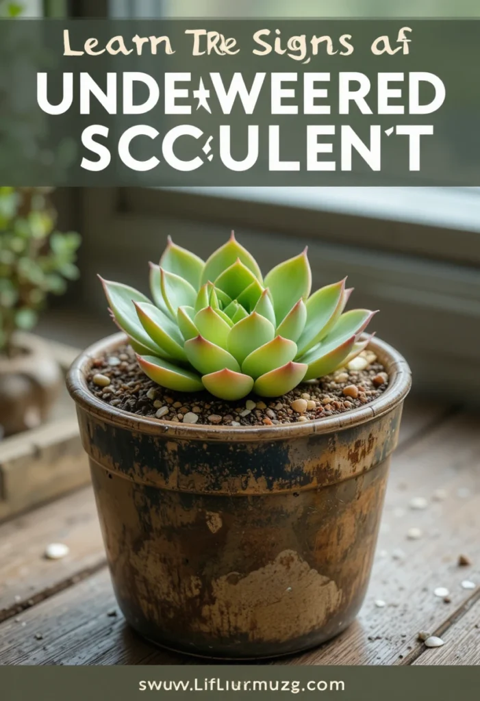 Learn the Signs of an Underwatered Succulent