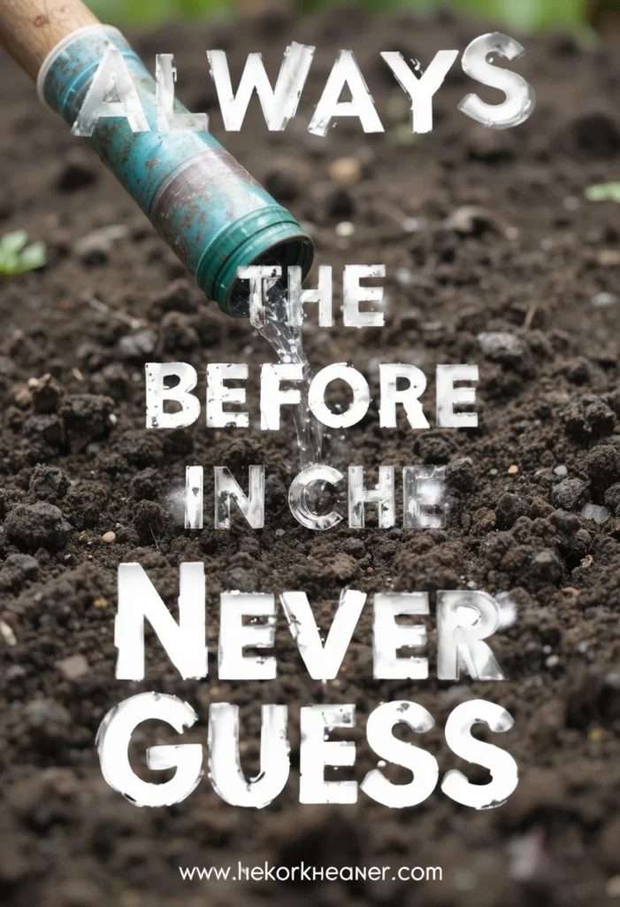 Always Check the Soil Before You Water  Never Guess