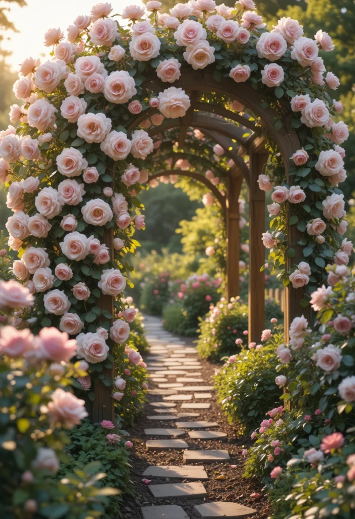 Anchor the Garden With Classic Roses