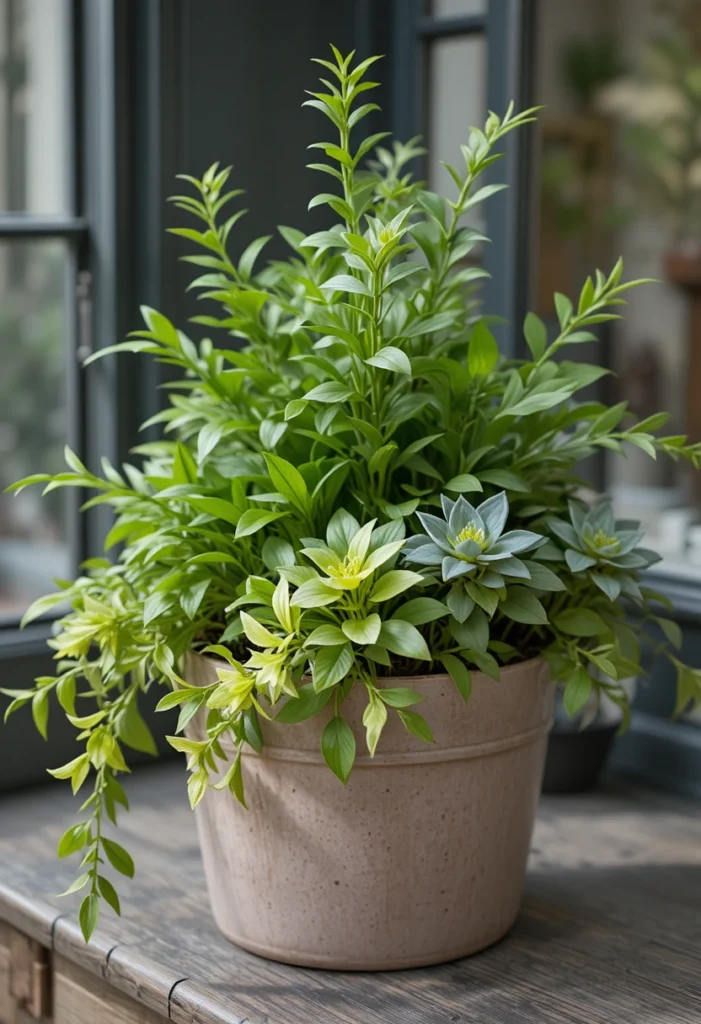 Cluster Container Plants Together