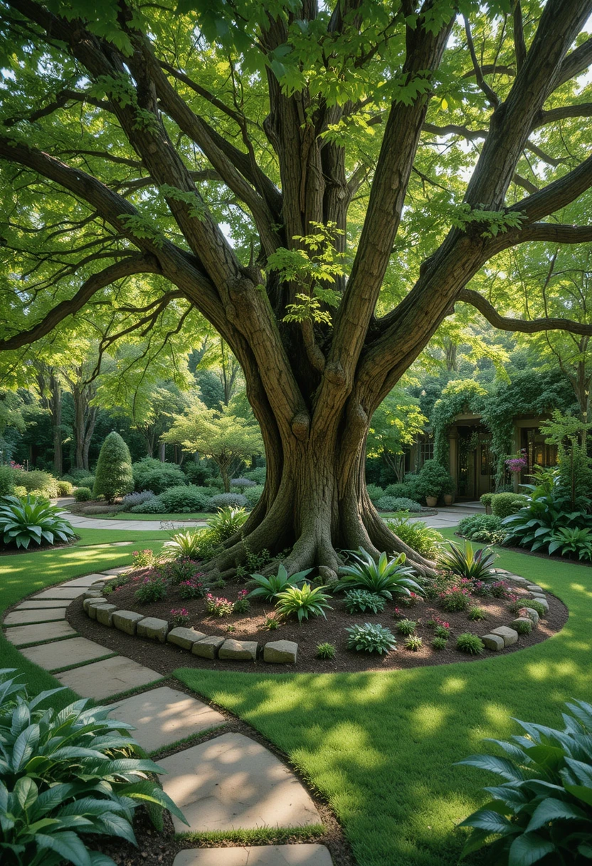 Design a Garden That Works With Existing Trees