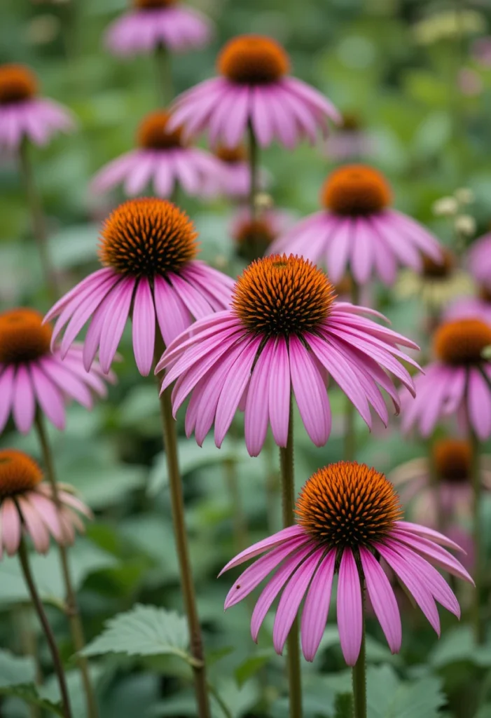 Use Purple Coneflowers as a Garden Anchor